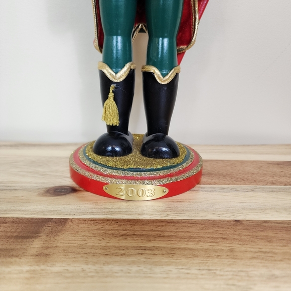 Vintage Bombay Company Christmas Nutcracker Knight Alexander Wooden 2003 - Picture 5 of 8